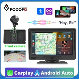 s Podofo Universal 7'' Car Radio Multimedia Video Player Autolink Wireless Carplay Android Auto Apple Airplay For Nissan Toyota L230619