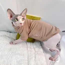 Kleidung Sphynx Katze Kleidung Baby weiche Baumwolle Herbst Winter Kätzchen kleine Hundekleidung für Cornish Devon Katze Kostüm haarlose Haustier Kleidung