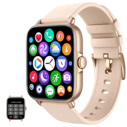 2024 Nowy Smart Watch Smartwatch pełny ekran dotykowy na telefony z Androidem i iOS kompatybilnym urządzenie fitness z sercem MM