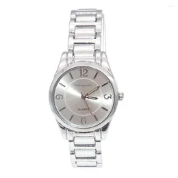 Orologi da polso Orologi da donna casual Orologio al quarzo Maglia in acciaio inossidabile Abito Relogio Feminino Orologio NG50 Regali di Natale