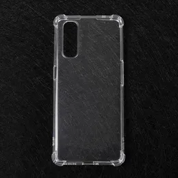 Shockproof Cover Transparent Soft TPU Phone Case For OPPO Reno2 Z Ace Realme X2 Pro Reno3 Pro 5G Find X2 NEO Reno4 Pro 5G Reno 6 5A 4 SE Protective Clear Cases
