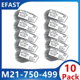 Supplies 1~10PK Compatible M21750499 Nylon Cloth Label TAPE Ribbon Cartridge Cintas For BMP21PLUS Etiqueteuse Handheld Printer Film