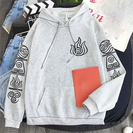 Mens Hoodies Anime Sweatshirt Men Fashion Avatar The Last