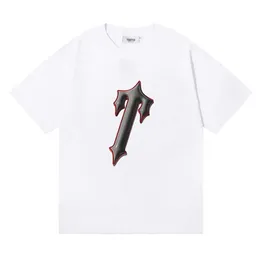 Maglietta bianca Cotone Donna Trapstar Streetwear T-shirt da uomo Abbigliamento estetico da uomo Abbigliamento per ragazze Y2k Tops Estate Tees