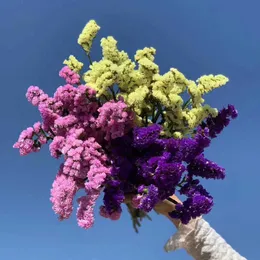 Fiori secchi Decorazione naturale Non ti scordar di me Bouquet di fiori di lavanda conservati Arrangiamenti Decorazioni per matrimoni