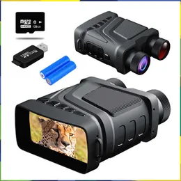 Telescope Binoculars Rechargeab Night Vision Binoculars 850nm Infrared HD 5X Digital Zoom Tescope Night Goggs for Hunting Camping Surveillance HKD230627