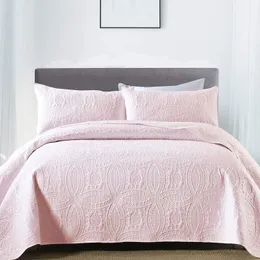 Комплекты постельного белья DAYDAY Double Ring Ultrasonic 3 Piece Bed Quilt Lightlight Soft Full Size Cover Sheet de cama casal Покрывала 230626