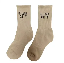 Дизайнерские Мужские Носки Модные Мужские Носки Высокого Качества Письмо Дышащий Хлопок Оптом Calzino Бег Баскетбол Футбол Спортивные Носки