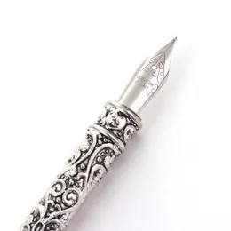 Penne piuma naturale immersa in un ufficio di penna stilografica calligrafia del regalo