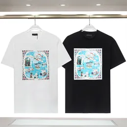 남성 T 셔츠 유명 브랜드 디자이너 tshirt 수 놓은 새로운 여름 레저 패치 패션 폴로 셔츠