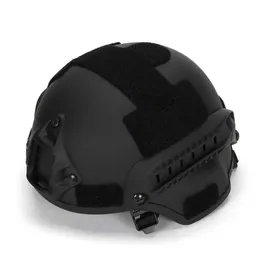 Caschi tattici Outdoor Airsoft Shooting Casco tattico Wargame Anti-sommossa Casco leggero per uomo Caccia Paintball AccessoriHKD230628