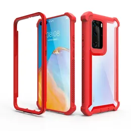 Clear Bumper Case dla LG STYLO7 6 5 4G 5G K62 Q62 K52 Q52 K51 G8 STYND STYBRY STYBRY Hybrydowy podwójny warstwowy okładka akrylowa z poduszkami powietrznymi z poduszkami powietrznymi