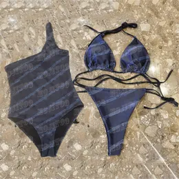 Классические дизайнерские купальники с надписью One Piece Swimsuits Fashion Sexy Bikini Set Women Beachwear Push Up Купальники