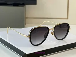 DiTA zakłopotanie dwa DTS406 Top Wysokiej jakości okulary przeciwsłoneczne dla mężczyzn Retro Luksusowa marka Designer Kobiety Punk Design Design Bestseller z pudełkiem ZFEM