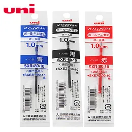 Pens 12 Parça Mitsubishi Uni SXR8010 1.0mm Jel Pen Doldurma Süper Düz Yazı Kırtasiye Ofis Aksesuarları Okul Malzemeleri 2018