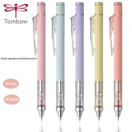 Pencils Japan Tombow Mono Mechanical Pencil Smoked Macaron Limited Student Stationery Cute School Supplies 0.3/0.5mm