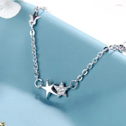 Charm Armband Korean Fashion Zircon Starfish för kvinnor Justerbara Pulseras Mujer 2023 Para Parejas smycken Tillbehör Kpop