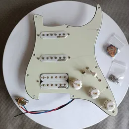 HSS Prewired Pickguard set Loaded WK WVS Alnico 5 험버커 픽업 Multifuction 스위치 ST 스타일 일렉트릭 기타에 적합