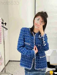 Women's Jackets Designer High-end 2023 Early Spring New Wang Yibo Thin Temperament Style Woven Coat DWKM