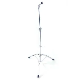 Ny stål Cymbal Boom Stand Drum Hardware Percussion Holder Mount Silver Color