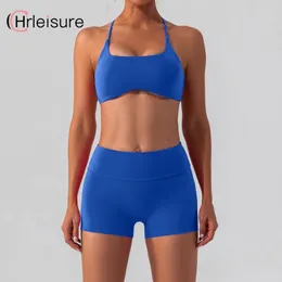 Two Piece Dress CHRLEISURE Naked Feeling Women Sports Set Sleeveless Gym Sets for Tracksuits Solid Womens Peice 230627