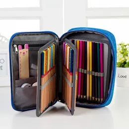 Fälle Multifunktionsschule Stifte Fall große Kapazität Bleistiftstifte Beutelhalter Case Box Geschenk für Schüler Schreibkünstler Vorräte