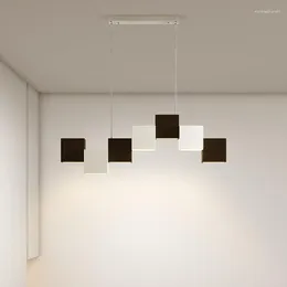 Pendellampor ledde ljuskronan kreativ personlighet restaurang minimal vardagsrum sovrum lampa matbord bar belysning ccc