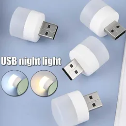 s 5 Stück Mini-Stecker-Lampe, 5 V, superhell, Augenschutz, Buch, Computer, mobile Stromversorgung, Aufladen, USB, kleines rundes LED-Nachtlicht, HKD230628