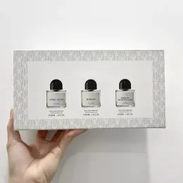 Parfum Köln En Yüksek Tasarım Parfüm Kadın Erkekler Süper Sedir Blanche No Man's Land 30ml*3pcs Set Seksi Koku Sprey Kadın Uzun Las En İyi Kalite