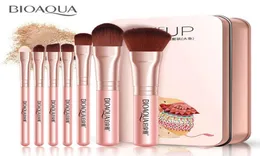 Bioaqua 7pcsset Pro Women Face Makeup Brush Set Face Cosmetic Beauty Eye Shadow Foundation Blush Brush Make Up Brush Tool7374404