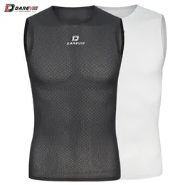 Jaquetas de ciclismo DAREVIE Colete de ciclismo sem costura Malha respirável Roupa íntima de ciclismo Verão Secagem rápida Ciclismo Camada de base leve, macio, masculino, feminino 230627