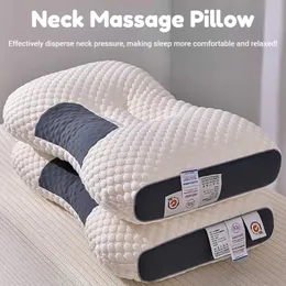 Pillow Neck Massage Spa antibacteriano antiácaro dispositivo de tração quiroprática para alívio da dor massageador corporal 230626