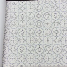 Tapety Nowoczesne chińskie styl geometryczny tapeta siatki do restauracji herbatę pokój ściany papierowy kwiecisty papel
