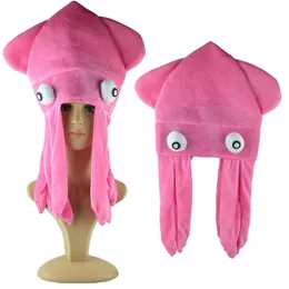 Party Hats Cosplay Lovely Party Funny Cute Octopus Hat Prom Dance Headdress Headwear Hair Carnival Accessories 230627