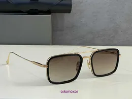 A DITA UÇUŞ SEKİZ TOP Orijinal Tasarımcı güneş gözlüğü erkekler için ünlü moda retro lüks marka gözlük Moda tasarımı bayan güneş gözlüğü kutusu UV400 TKRU