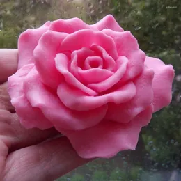 Формы для выпечки цветок розы силиконовые формы мыло украшения торта ручной работы аромат камень PRZY No.s8008