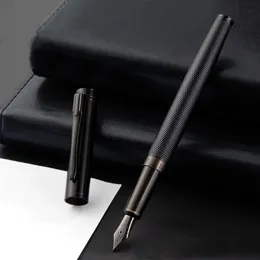 أقلام حبر HERO Black Forest Metal القلم المنقار الجميل جميل شجرة الملمس هدية كتابة ممتازة 230626