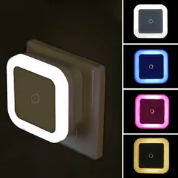 Wireless LED Induction Lamp Square Shape Wall Night Automatic Switch Sensor For Kids Room Hallway Lights HKD230628