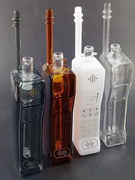 Новый уникальный и креативный мобильный телефон в форме стеклянного водяного бонга, масляный кальян, курительная трубка для кальяна