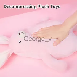 Stuffed Plush Animals Running Bunny Decompresses Children's Dolls To Relieve Boredom Plush Dolls Fun Home Plush Toys J230628