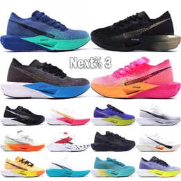 Top Fly Next% 3 maratona scarpe da corsa Nuovi formatori di design 3S 3S SAIL Orange Hyper Pink Prototipo triplo Black Outdoor Men Sneaker Sneakers Tage 36-45