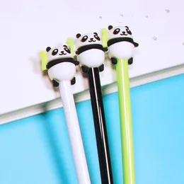 Pens 36Pcs/Pack Creative Chinese Panda Funny Pens Kawaii Gel Pen Cute Ballpoint School Rollerball Stationery Store Kawai Stationary