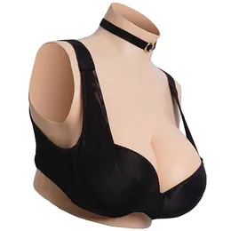 Pettorale in silicone Drag Queen B-G Coppa Forme del seno finto per Crossdressers Cosplay Tocco Realistico Pettorale