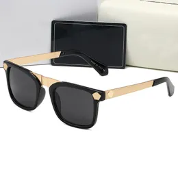 Designer de tons de óculos de sol Simplicidade Óculos de sol da moda Clássico Óculos de sol Adumbral 7 cores