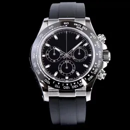 Automatyczna rola zegarka x męska super wysokiej jakości cal.4130 ruch 40 mm 116519 gumki zegarki zegarki zegarki ceramiczne mechaniczne
