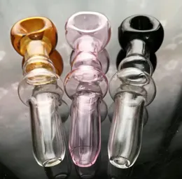 Glasrökande rör tillverkar handblåsta vattenpipa bongs super stora bubblor kalebass rör