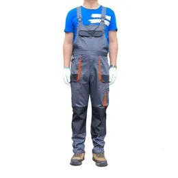 Men's Jeans Safari Style MultiPocket Overalls Men Work Cargo Pants Jumpsuit Bib Trousers Uniform for Construction 230628