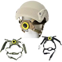 Taktiska hjälmar Taktisk hjälm hängande systemupphängning Lanyard Chin band för Team Wendy Fast Mich Tactical Helmet AccessoriesHKD230628