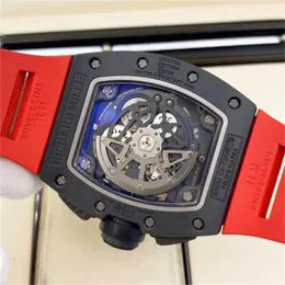 Richardmille Watches RM Mens Wristwatches Womens Wrist Watches Mens Series RM 011 Ceramic Limited Edition Mens Fashion Leisure Sports Mechanical Chronogra YI-1XIC