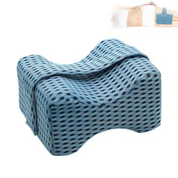 Travesseiros para grávidas com espuma viscoelástica almofada para os joelhos para dormir de lado para dores nas costas alívio ciática para gravidez travesseiros para grávidas almofada para as pernas traseiras 230627